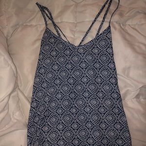 Hollister cross-back tank top